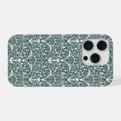 Art Nouveau Inspired Florals IPhone Case - Green Hülle (Rückseite (Horizontal))