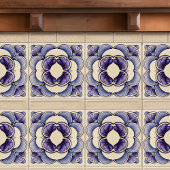 Art Nouveau Inspiriert Lissabon Jacaranda Blossom Fliese