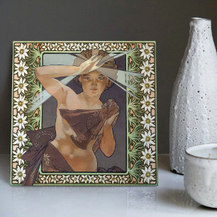 Art Nouveau inspirierte L'Étoile du Matin von Much Fliese