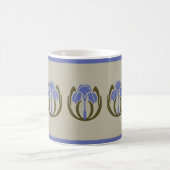 Art Nouveau Iris Kaffeetasse (Mittel)