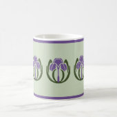 Art Nouveau Iris Tasse (Mittel)