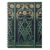 Art Nouveau J.M. Barrie Notizblock (Vorderseite)