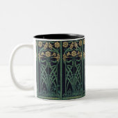Art Nouveau J.M.Barrie  Zweifarbige Tasse (Links)