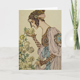 Art Nouveau Karte