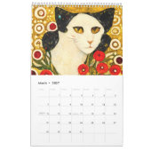 Art Nouveau Katzenkalender Kalender (Mär 2027)