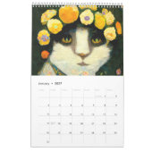Art Nouveau Katzenkalender Kalender (Jan 2027)