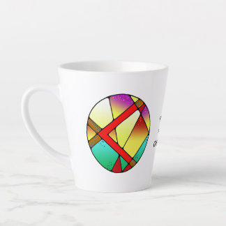 Art Nouveau Kenaz Rune Latte Mug – CREATIVITY! Milchtasse