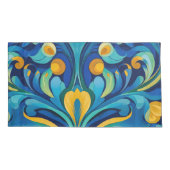 Art Nouveau King Single Pillowcase Kissenbezug (Rückseite-Links)