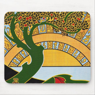 Art Nouveau - La Libre Esthetique von Combaz Mousepad
