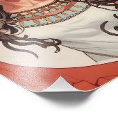 Art Nouveau La Princesse Lointaine Fotodruck (Ecke)