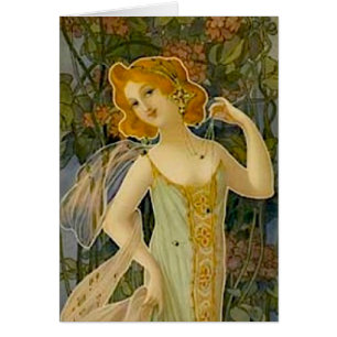 Art Nouveau Lady