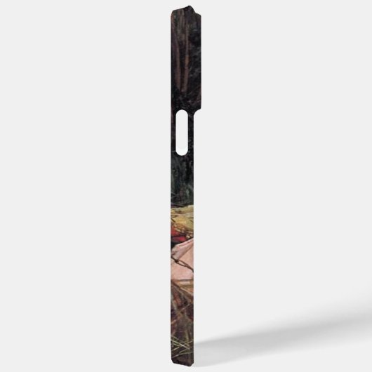 Art Nouveau Lady Case-Mate iPhone Hülle (Rückseite / Rechts)