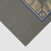 Art Nouveau Lady Gewartet Decoupage Paper Seidenpapier (Ausschnitt)