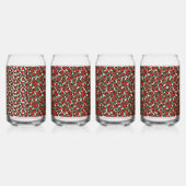 Art Nouveau Ladybug Insektenmuster Dosenglas (Rechts)