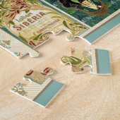 Art Nouveau Ladys Jigsaw Puzzle (Seite)