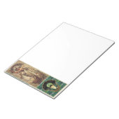 Art Nouveau Ladys Notizblock (angewinkelt)