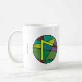 Art Nouveau Laguz Rune Tasse - LIFE! (Links)