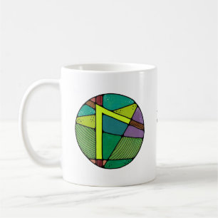 Art Nouveau Laguz-Runenbecher – LEBEN! Kaffeetasse