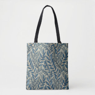 Art Nouveau Leaf Wallpaper Pattern Tasche