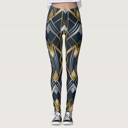 Art Nouveau Leggings (Vorderseite)