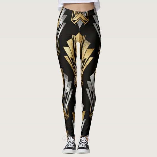 Art Nouveau Leggings (Vorderseite)