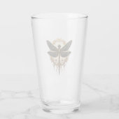 Art Nouveau Libelle Elegant Steampunk Glas (Rückseite)