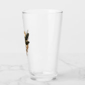 Art Nouveau Libelle Elegant Steampunk Glas (Links)
