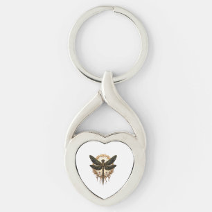 Art Nouveau Libelle Elegant Steampunk Schlüsselanhänger