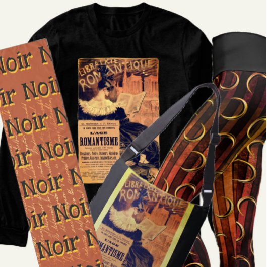 Art nouveau librairie romantique gothic grasset Tri-Blend shirt