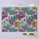 Art Nouveau lila clematis Seidenpapier (Handwerk)