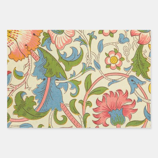 Art nouveau lodden pattern - William Morris Geschenkpapier Set (Vorderseite 2)