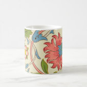 Art nouveau lodden pattern - William Morris Kaffeetasse (Mittel)