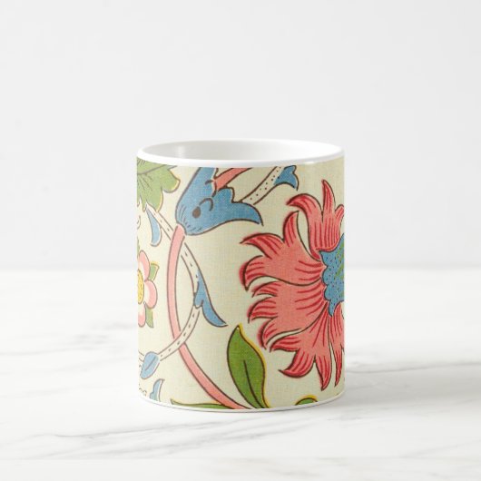 Art nouveau lodden pattern - William Morris Kaffeetasse (Mittel)