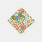 Art nouveau lodden pattern - William Morris Serviette (Ecke)