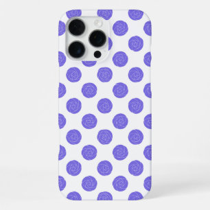 Art Nouveau Mackintosh Rosen Retro Floral Lila iPhone 16 Pro Max Hülle