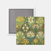 Art Nouveau Magnet (Vorderseite/Rückseite)