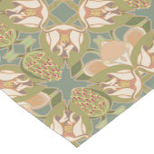 Art Nouveau Magnolia Muster Tischläufer (Ecke)