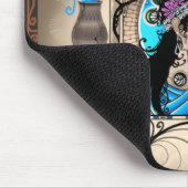Art Nouveau Malerei Samaritan Frau Mousepad (Ecke)