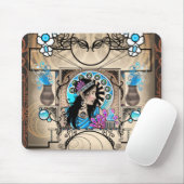 Art Nouveau Malerei Samaritan Frau Mousepad (Mit Mouse)