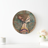 Art Nouveau Model  Große Wanduhr (Zuhause)