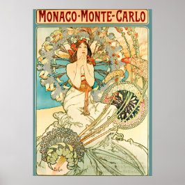 Art Nouveau Monte Carlo - Museo Cantonale d'Arte Poster