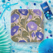 Art Nouveau Morning Glory Pappteller (Party)