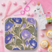 Art Nouveau Morning Glory Pappteller (Party)