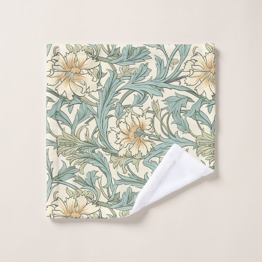 Art Nouveau Morris Art Badetuch Badhandtuch Set (Waschlappen)