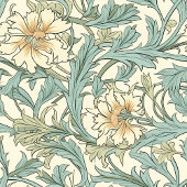 Art Nouveau Morris Art Badetuch Badhandtuch Set