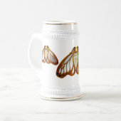 ART NOUVEAU MOTH FRAU BIERGLAS (Vorderseite Links)