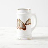 ART NOUVEAU MOTH FRAU BIERGLAS (VorderseiteRechts)