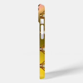 ART NOUVEAU MOTH FRAU GEM MONOGRAM Case-Mate iPhone HÜLLE (Rückseite / Links)