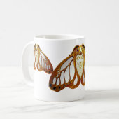 ART NOUVEAU MOTH FRAU KAFFEETASSE (Vorderseite Links)