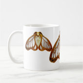ART NOUVEAU MOTH FRAU KAFFEETASSE (Links)